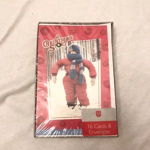 “A Christmas Story” Christmas Cards 16 pack (New)